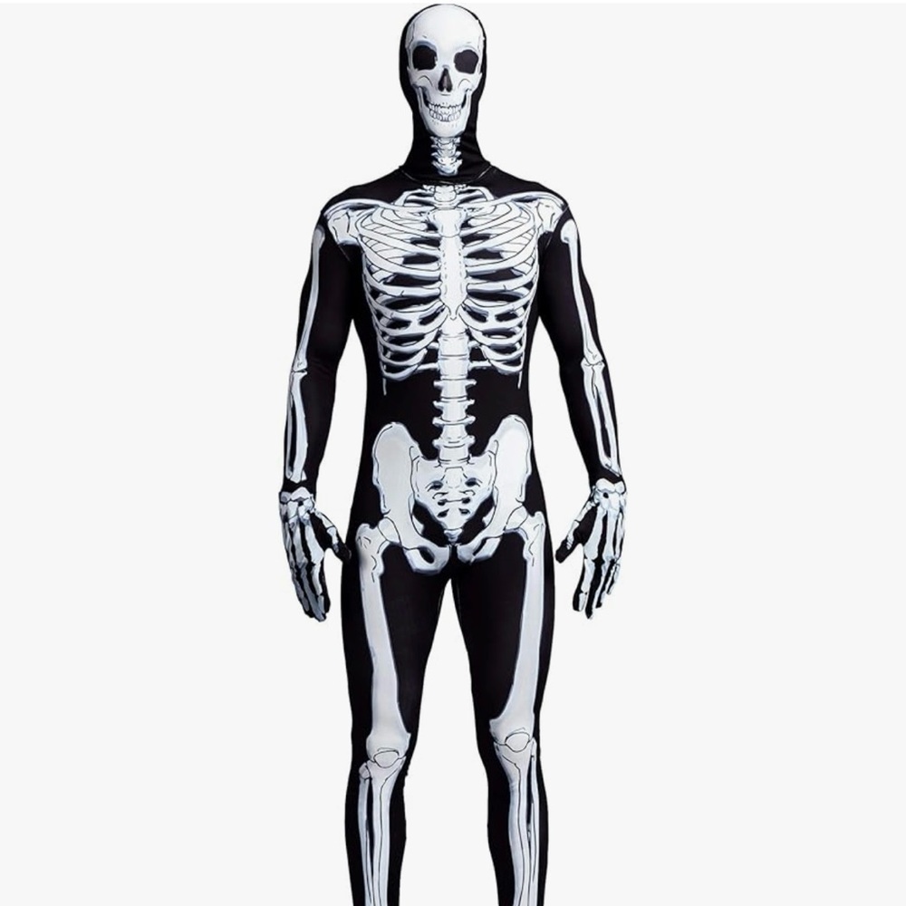 Skeleton Bodysuit Halloween Costume